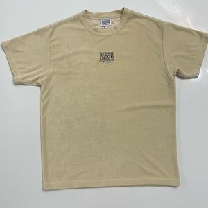 Marithe Francois Girbaud Tan Short Sleeve Tee | Size L.           EUC